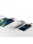 Power bank BASEUS Bipow Digital Display 20000 mAh Білий