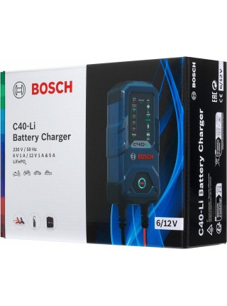 Зарядний пристрій для акумуляторів Bosch C40-Li 6/12V 5A (0189921040)