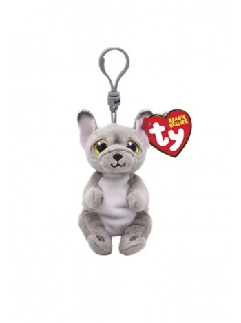 М'якона дитяча іграшка TY Сірий пес Wilfred 12 см Різнобарвний ЦБ 00266571