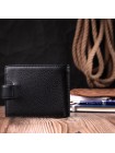 Горизонтальний гаманець для чоловіків із натуральної шкіри Vintage sale_15037 Чорний