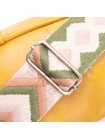 Зручна жіноча слінг сумка через плече з екошкіри Vintage sale_15118 Жовтий