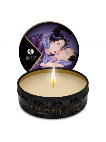 Масажна свічка Shunga MINI MASSAGE CANDLE — Exotic Fruits 30 мл (SO2518)