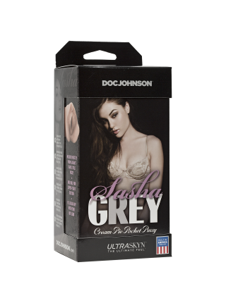 Мастурбатор Doc Johnson Sasha Grey — Ultraskyn Cream Pie Pocket Тілесний (SO1585)