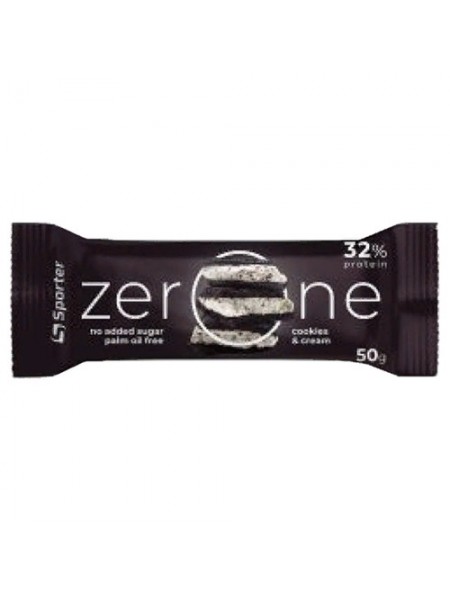 Протеїновий батончик Sporter Zero One 50 g Cookies Cream