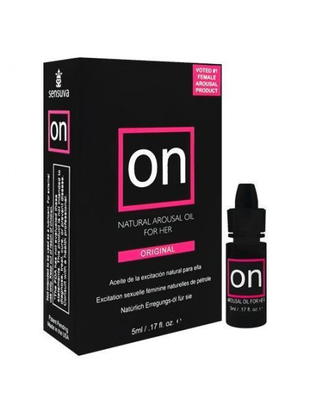 Збуджувальна олія Sensuva — ON Arousal Oil for Her Original 5 мл (SO3154)