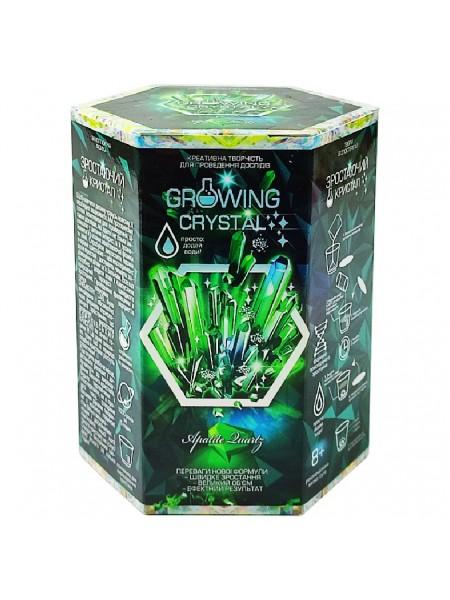 Дитячий набір для дослідів GROWING CRYSTAL Danko Toys GRK-01 укр (Apatite)