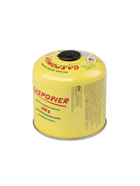 Газовий картридж Gaspower з нарізним з'єднанням 500 г (32-051)