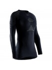 Термофутболка X-Bionic Invent 4.0 Shirt Round Neck Long Sleeve Women M Черный (1068-IN-YT06W19W M B036)