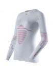 Термокофта X-Bionic Energizer MK2 Shirt Long Sleeves Woman L/XL Білий/Рожевий (1068-I020275 L/XL W318)