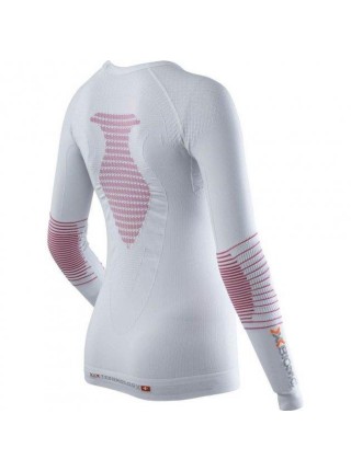 Термокофта X-Bionic Energizer MK2 Shirt Long Sleeves Woman L/XL Білий/Рожевий (1068-I020275 L/XL W318)