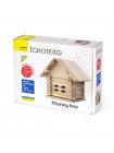 Дерев'яний конструктор "Копилка" Igroteco 900293 37 деталей