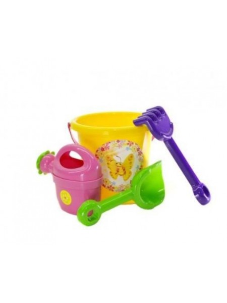 Набір пісочний Doloni Toys No1 у сітці 013555/1 Жовтий
