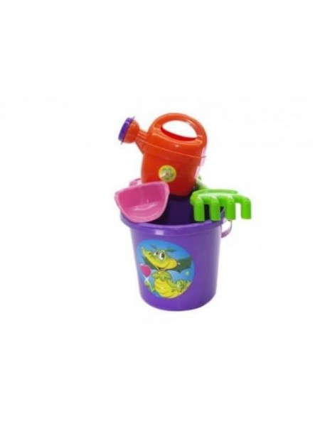 Набір пісочний Doloni Toys No1 у сітці 013555/1 Фіолетовий
