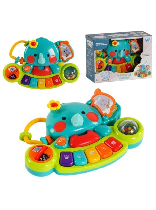 Ігровий набір WToys Музичне піаніно 20 х 5 х 14 см Різнобарвний (116373)