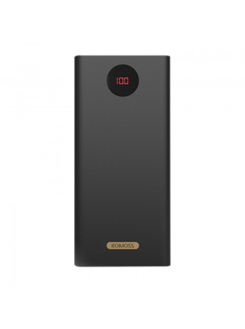Зовнішній акумулятор павербанк Romoss PEA57 22.5W 60000 mAh Black
