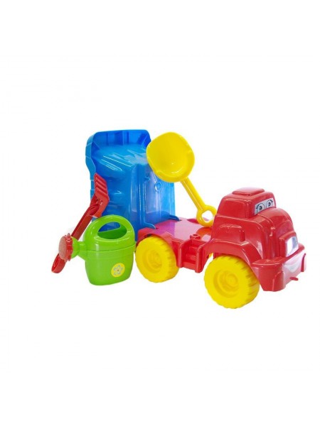 Набір пісочний No2 DOLONI TOYS 013565 Червоно-блакитний