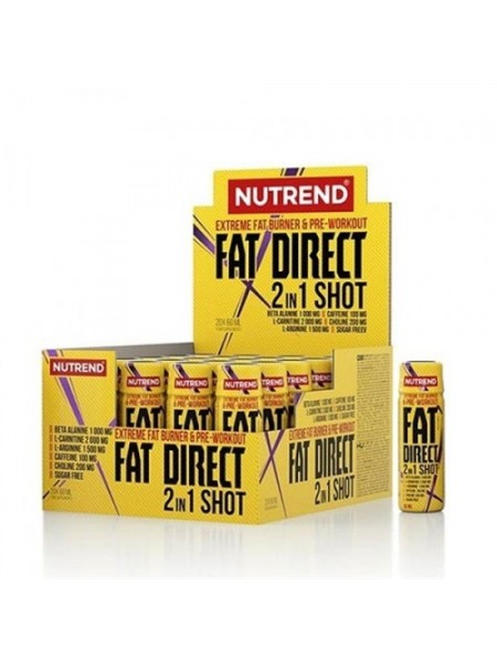 Комплексний жироспалювач Nutrend Fat Direct Drink 20 х 60 ml