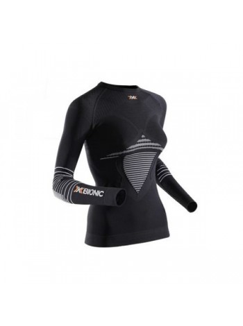 Термокофта X-Bionic Energizer MK2 Shirt Long Sleeves Woman L/XL Чорний (1068-I020275 L/XL B119)