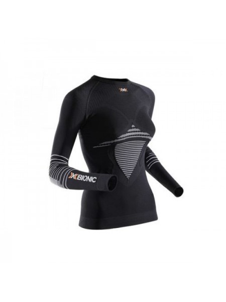 Термокофта X-Bionic Energizer MK2 Shirt Long Sleeves Woman L/XL Чорний (1068-I020275 L/XL B119)