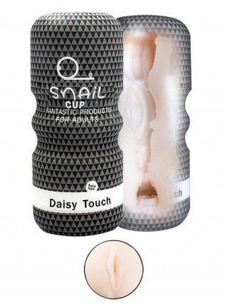 Багаторазовий реалістичний вакуумний мастурбатор Snail Vagina
