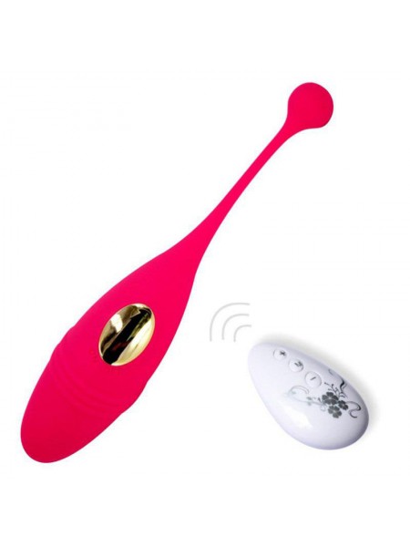 Віброяйцо We Love Vibrador Egg з пультом дистанційного керування червоне USB