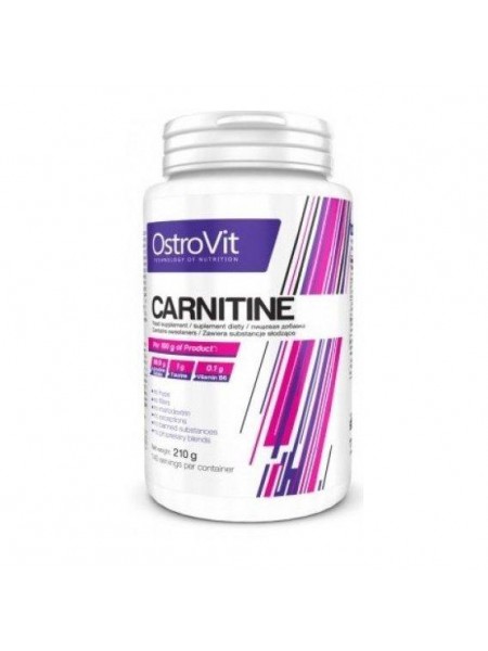 Жироспалювач для спорту OstroVit L-Carnitine 210 g /140 servings/Pineapple