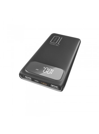 Універсальна мобільна батарея Ridea RP-D10L Phoenix10 10 W LED 10000 mAh 2 USB/Type-C/Micro 2A Black