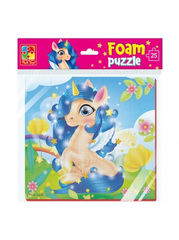 М'які пазли "Єдиноріжка" Vladi Toys VT1109-07 22 х 23 см