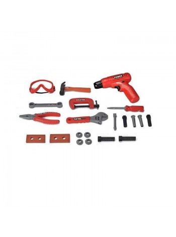 Ігровий набір Tool Set Інструменти 8 предметів Black and Red (95120)
