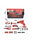 Ігровий набір Tool Set Інструменти 8 предметів Black and Red (95120)