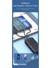 Портативна батарея AWEI P136K Power bank 20000 mAh Black