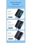 Портативна батарея AWEI P136K Power bank 20000 mAh Black