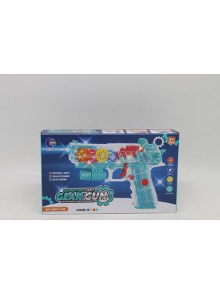 Пістолет прозорий зі світлом Gear Gun MiC (1088+)