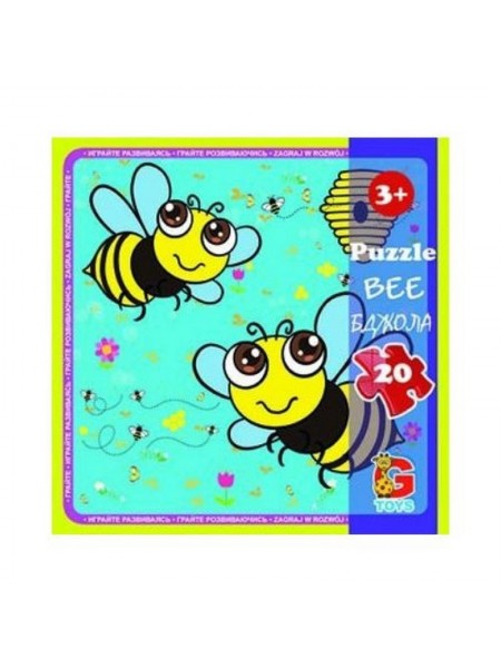 Пазли дитячі "Секомі" G-Toys LI05 20 елементів