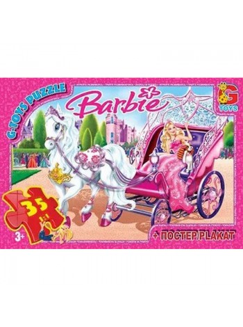 Пазли дитячі "Barbie" G-Toys BA006 35 елементів