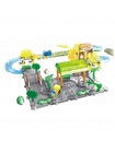 Дитячий трек YE XING TOYS Track Train 75 деталей Різнобарвний (153337)