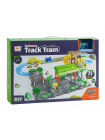 Дитячий трек YE XING TOYS Track Train 75 деталей Різнобарвний (153337)