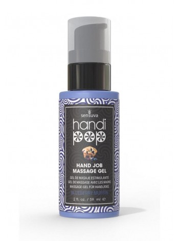 Гель для мануальних та оральних ласк Sensuva — Handipop Blueberry Muffin 59 мл SO9819