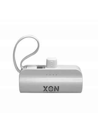 Портативна мінібатарея XON PowerBank MiniCharge 5000 mAh USB Type-C + USB Type-C Білий (DC5CC 6747)