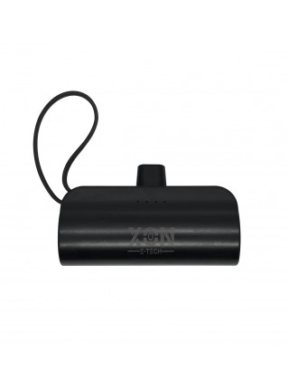 Портативна мінібатарея XON PowerBank MiniCharge 5000 mAh Lightning + USB Type-C Чорний (DC5LC 6754)