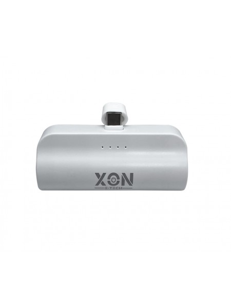 Портативна мінібатарея XON PowerBank MiniCharge 5000 mAh USB Type-C Білий (DC5CE 6785)