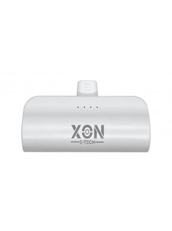 Портативна мінібатарея XON PowerBank MiniCharge 5000 mAh Lightning Білий (DC5LE6808)