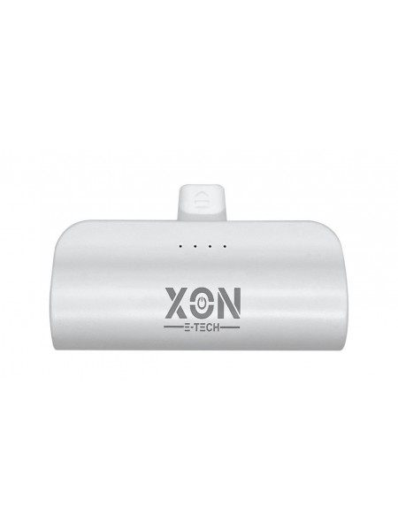 Портативна мінібатарея XON PowerBank MiniCharge 5000 mAh Lightning Білий (DC5LE6808)