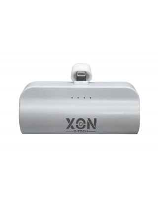 Портативна мінібатарея XON PowerBank MiniCharge 5000 mAh Lightning Білий (DC5LE6808)
