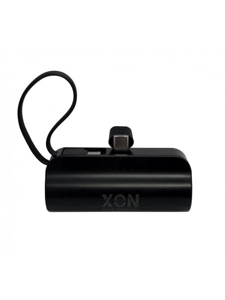 Портативна мінібатарея XON PowerBank MiniCharge 5000 mAh USB Type-C + USB Type-C Чорний (DC5CC 6730)