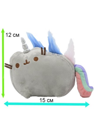 Комплект 2Life М'яка іграшка Pusheen cat 12х15 см і юла v-12301