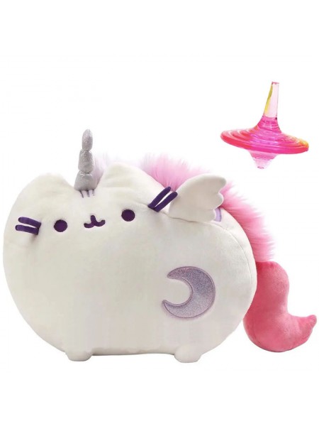 Комплект 2Life М'яка іграшка Pusheen cat 12х15 см і юла v-12304