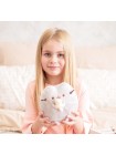 Комплект 2Life М'яка іграшка Pusheen cat 12х15 см і Набір 5 шт. багаторазових наклейок v-12320