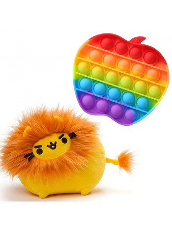 Комплект 2Life М'яка іграшка 10х7 см і Pop It v-12427