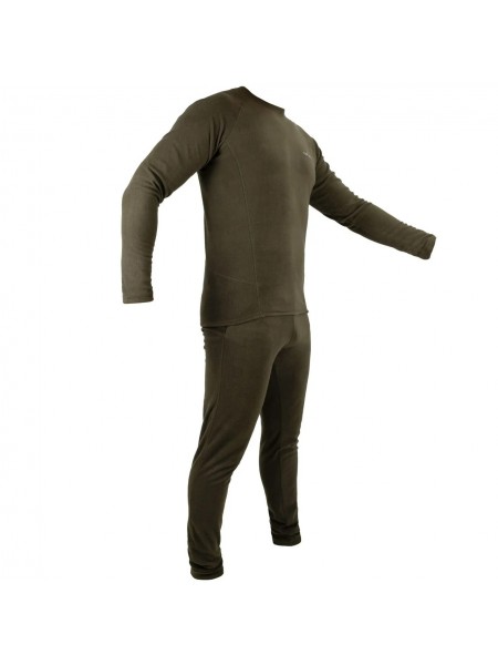 Комплект термобілизни чоловічого Tribe Microfleece M Оливковий (T-KA-0015 Olive-M)